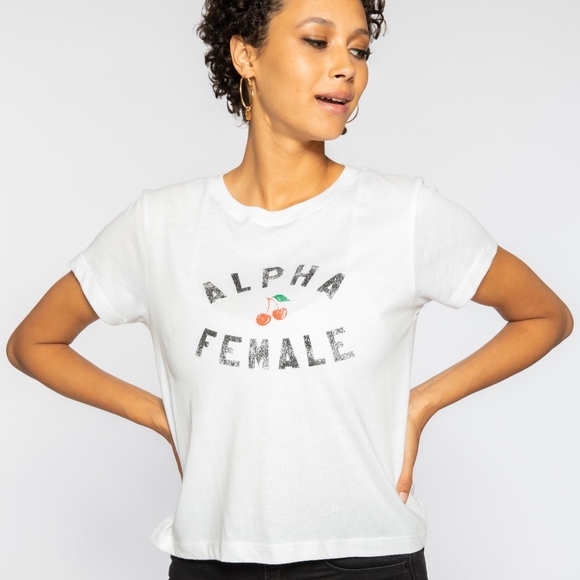 Sub_Urban Riot White 'Alpha Female' Tee - Picture 2 of 2